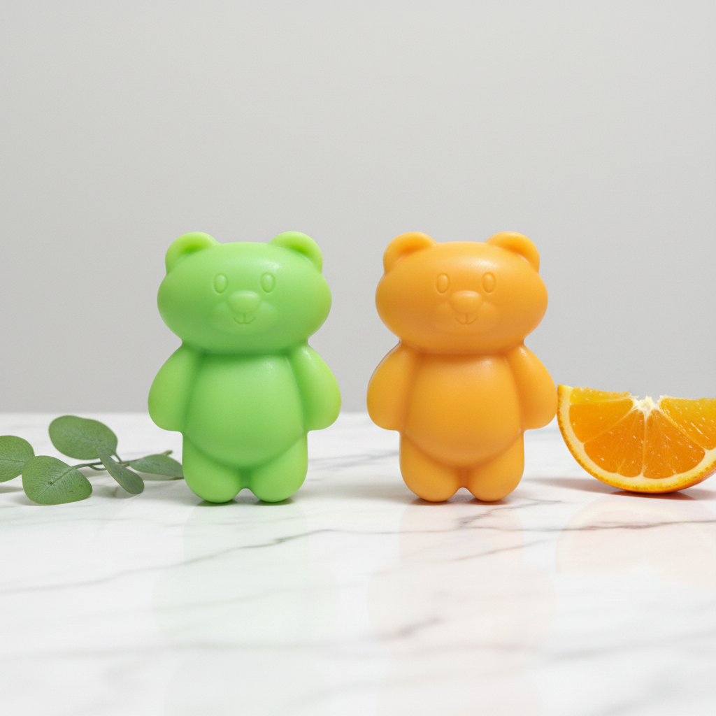 Green and Orange Bears